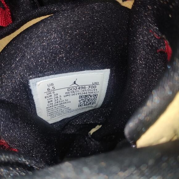 Air Jordan 8 x Rui Hachimura 'Black Samurai' men size 6.5 - Picture 7 of 11